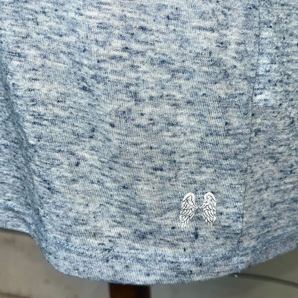 Victoria’s Secret Blue Marled Long Sleeve T-Shirt - Picture 2 of 5